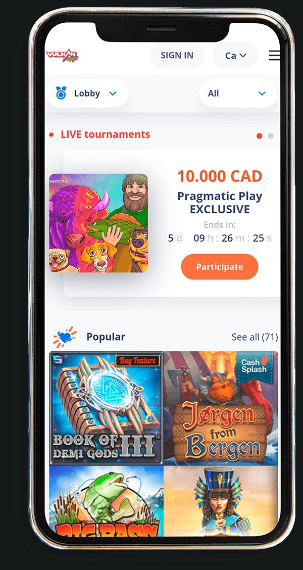 En savoir plus sur vulkan vegas promo code canada